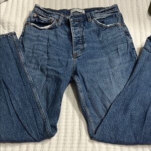 Abercrombie & Fitch Relaxed Fit Blue Jeans